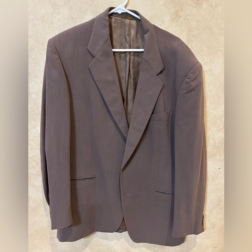 Men's Italian Arlotta Gray Blazer size 56l